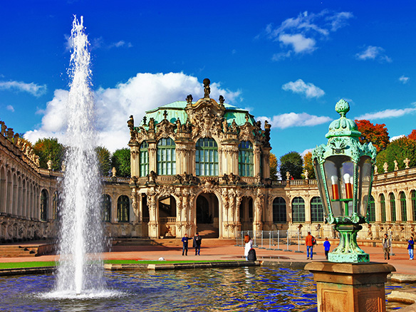 Der Dresdner Zwinger ist einer der Besuchermagneten für den Kurzurlaub in der Sachsenmetropole