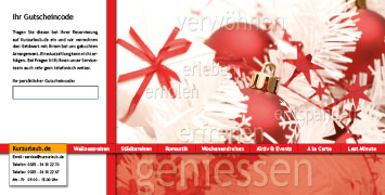 Wertgutschein bestellen