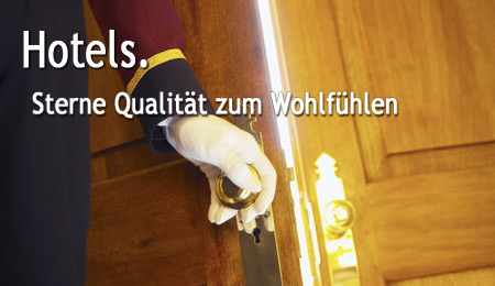 Hotelpage, Concierge �ffnet die T�r f�r Hotelgast