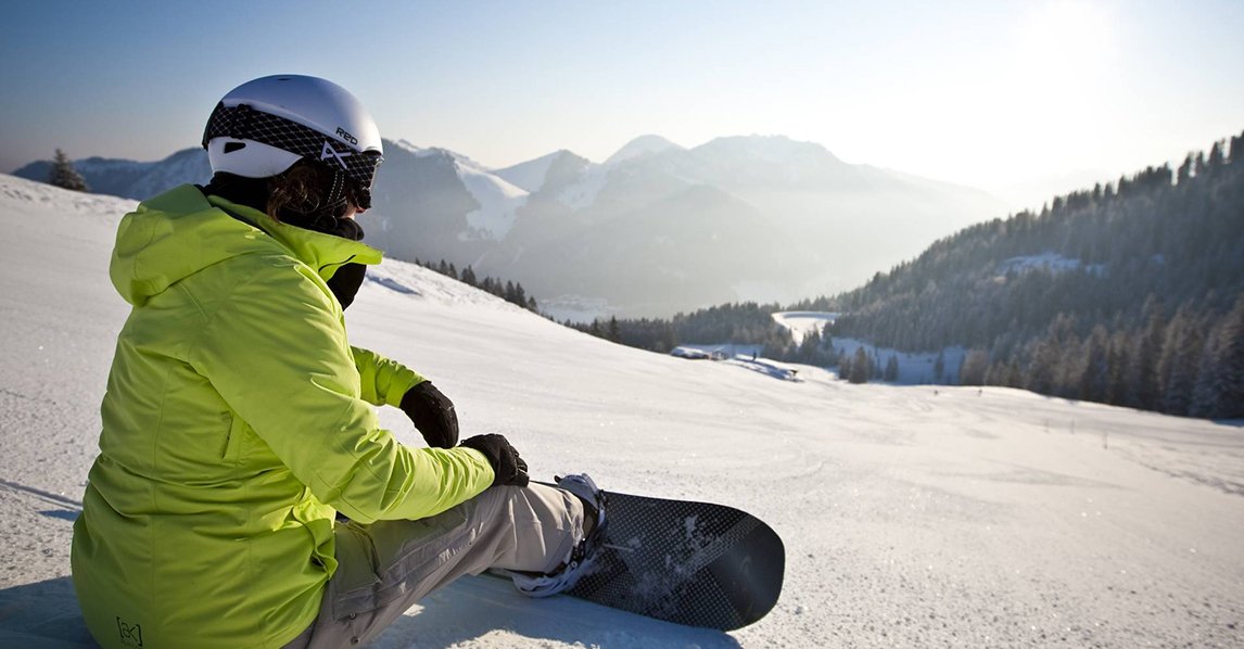 Ein Skigebiet in Deutschland: Snowboarder-Paradies am Spitzingsee-Tegernsee