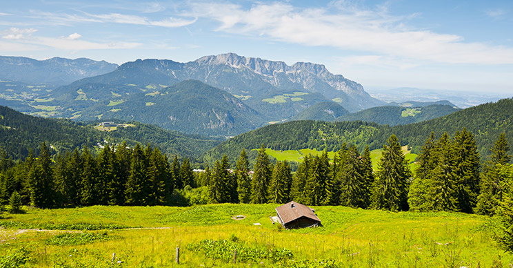 Biourlaub in den Alpen