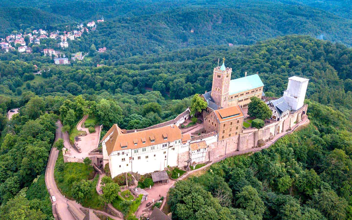 Wartburg in Eisenach, Thüringen, UNESCO Welterbestätte
