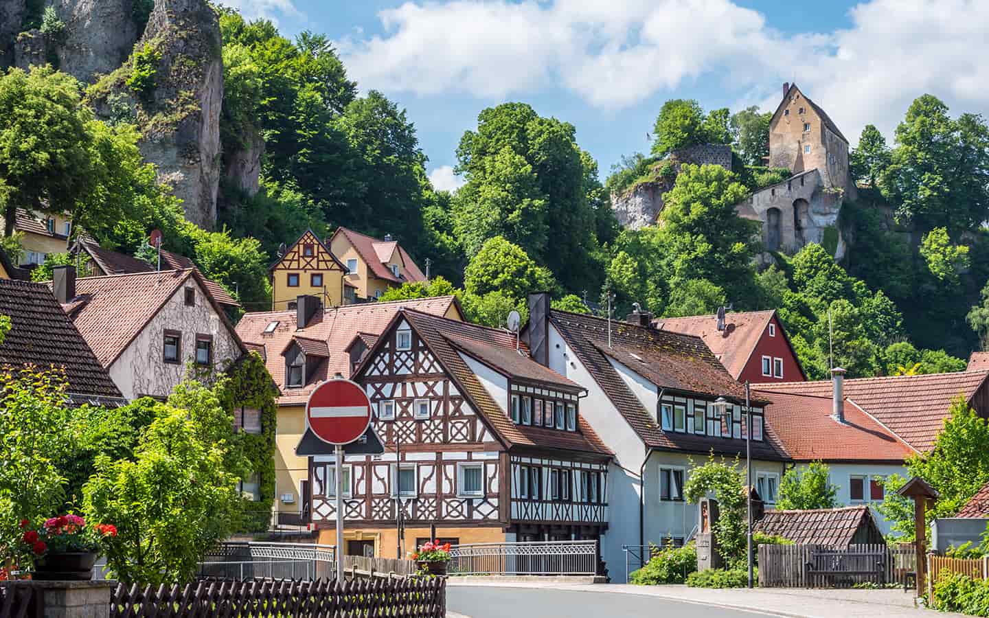 Pottenstein in der Fränkischen Schweiz, Deutschland