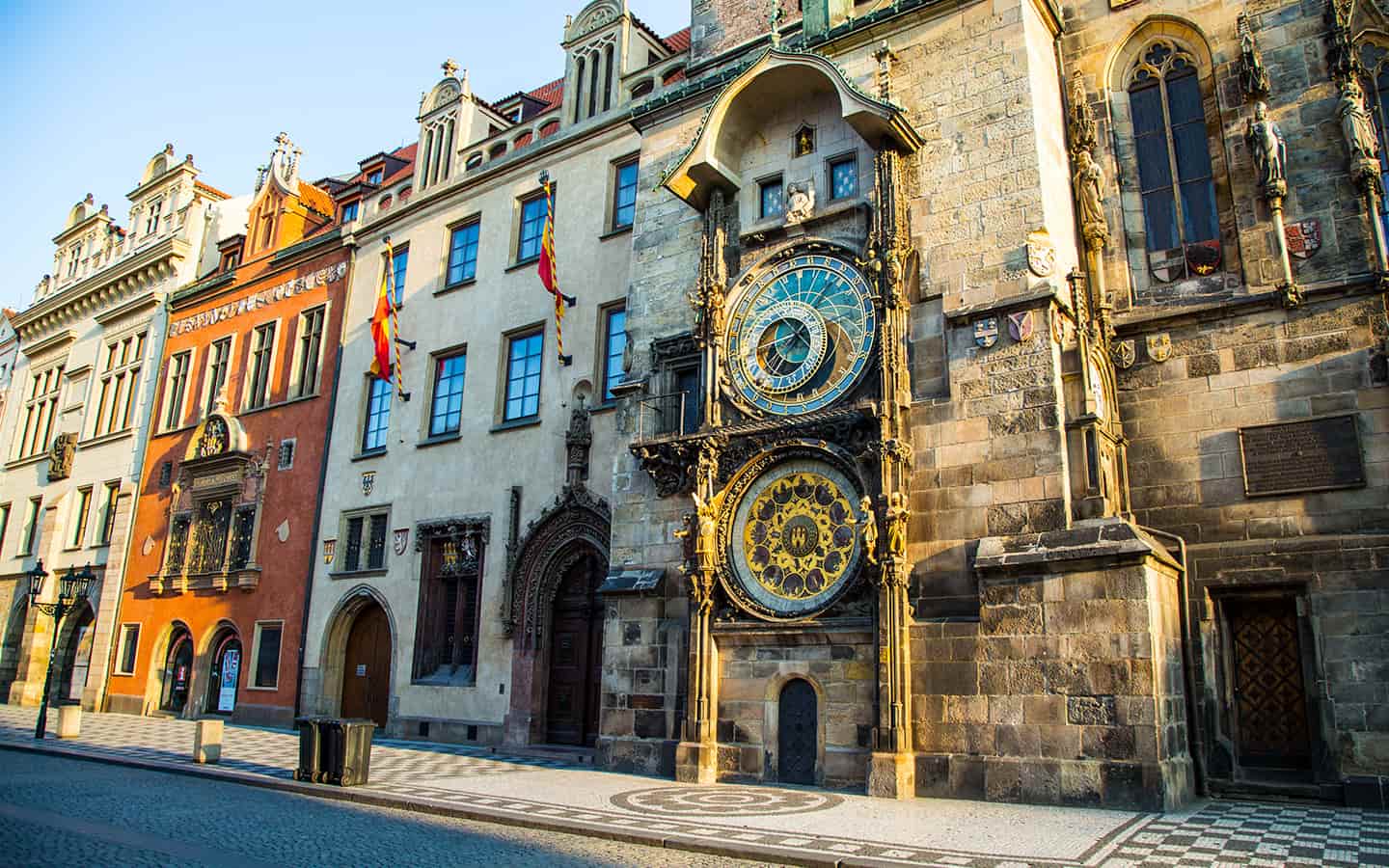 Prager Rathaus-Uhr, Tschechien