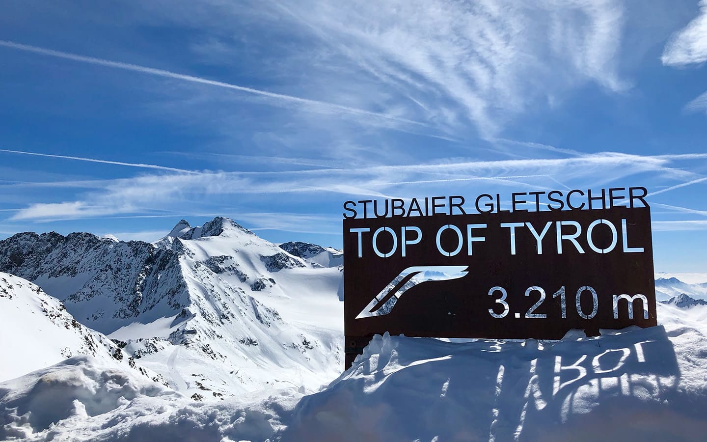 Top Of Tyrol, Großer Isidor in den Stubaier Alpen, in Tirol, Österreich