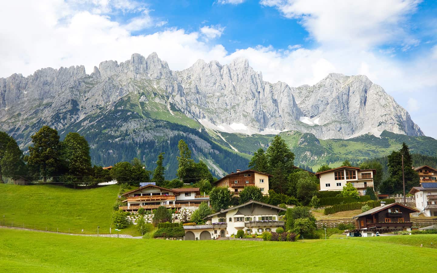 Ellmau, Region Wilder Kaiser in Tirol, Österreich