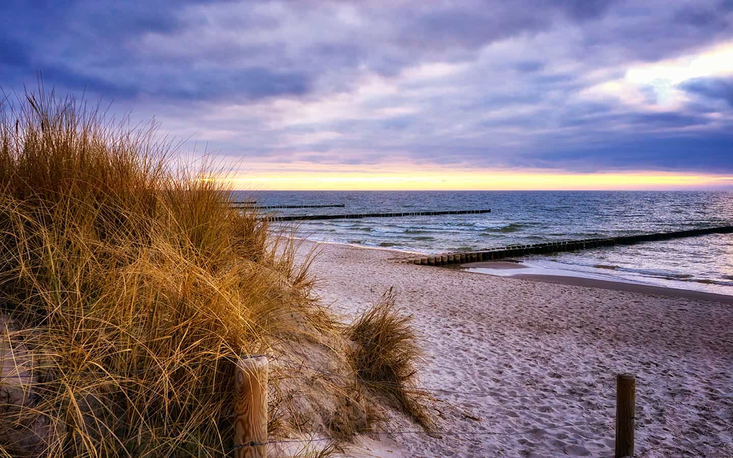 Strand in Ahrenshoop, Fischland Darß-Zingst, Ostsee, Mecklenburg-Vorpommern